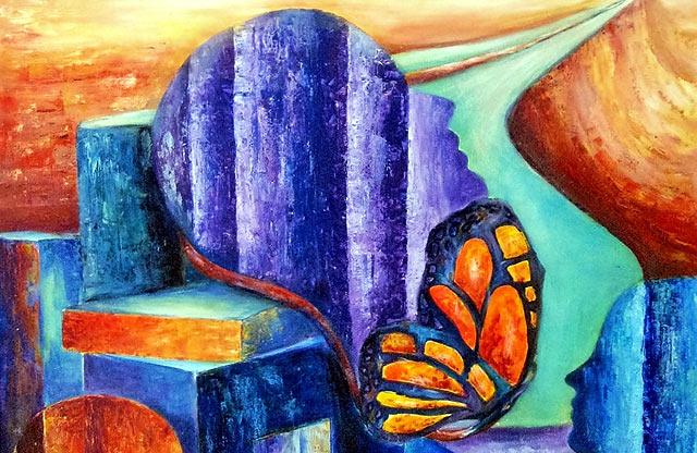 slikarstvo naliny učinek metulja