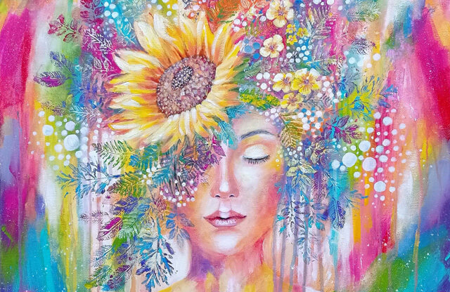 slikarstvo naliny art svetloba notranjega miru